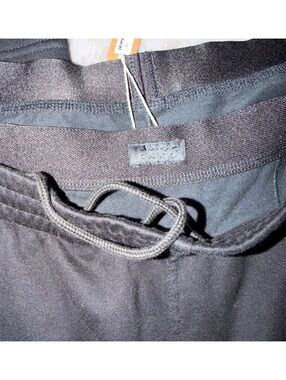 Skims Cotton Fleece Exposed Boxer Pant Black Size 3x